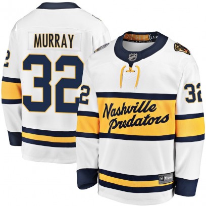 Men's Breakaway Nashville Predators Matt Murray Fanatics Branded 2020 Winter Classic Player Jersey - White