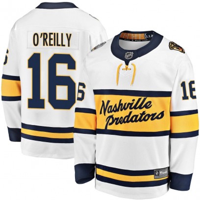 Men's Breakaway Nashville Predators Cal O'Reilly Fanatics Branded 2020 Winter Classic Player Jersey - White