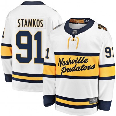 Men's Breakaway Nashville Predators Steven Stamkos Fanatics Branded 2020 Winter Classic Player Jersey - White