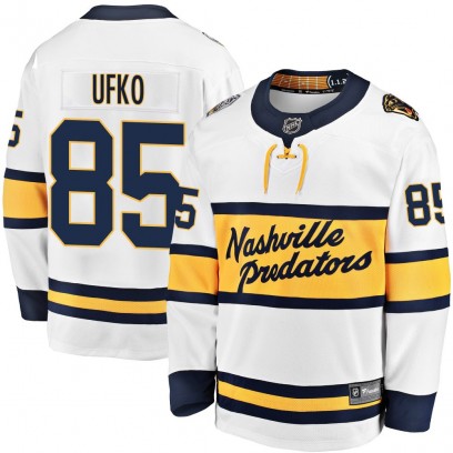 Men's Breakaway Nashville Predators Ryan Ufko Fanatics Branded 2020 Winter Classic Player Jersey - White