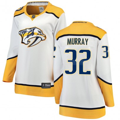 Women's Breakaway Nashville Predators Matt Murray Fanatics Branded Away Jersey - White