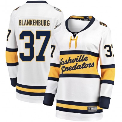 Women's Breakaway Nashville Predators Nick Blankenburg Fanatics Branded 2020 Winter Classic Player Jersey - White