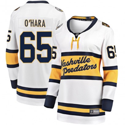 Women's Breakaway Nashville Predators Cole O'Hara Fanatics Branded 2020 Winter Classic Player Jersey - White