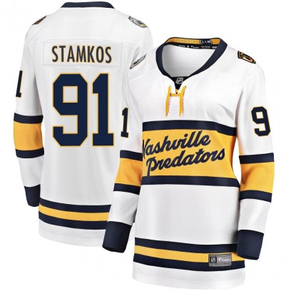 Women's Breakaway Nashville Predators Steven Stamkos Fanatics Branded 2020 Winter Classic Player Jersey - White