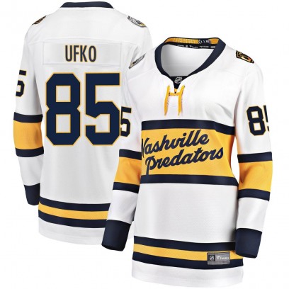 Women's Breakaway Nashville Predators Ryan Ufko Fanatics Branded 2020 Winter Classic Player Jersey - White