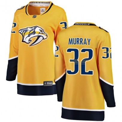 Women's Breakaway Nashville Predators Matt Murray Fanatics Branded Home Jersey - Yellow