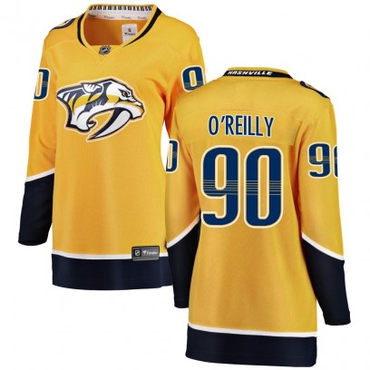 Women's Breakaway Nashville Predators Ryan O'Reilly Fanatics Branded Home Jersey - Yellow