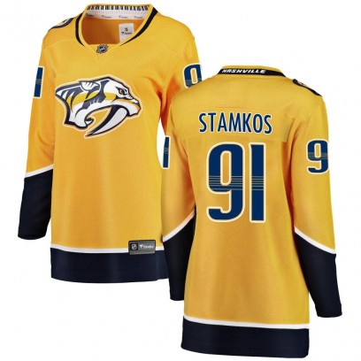 Women's Breakaway Nashville Predators Steven Stamkos Fanatics Branded Home Jersey - Yellow