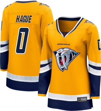 Women's Breakaway Nashville Predators Nicolas Hague Fanatics Branded Special Edition 2.0 Jersey - Yellow
