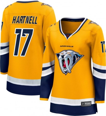 Women's Breakaway Nashville Predators Scott Hartnell Fanatics Branded Special Edition 2.0 Jersey - Yellow