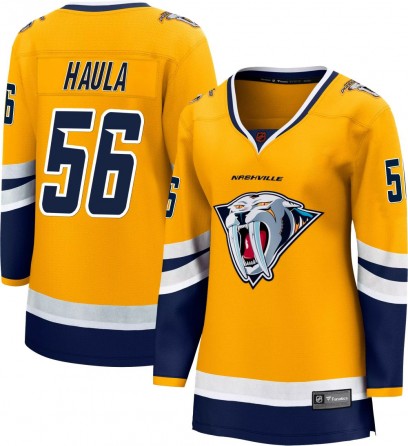 Women's Breakaway Nashville Predators Erik Haula Fanatics Branded Special Edition 2.0 Jersey - Yellow