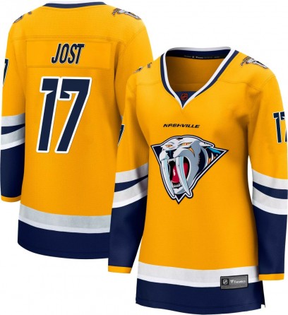 Women's Breakaway Nashville Predators Tyson Jost Fanatics Branded Special Edition 2.0 Jersey - Yellow