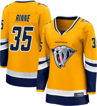Women's Breakaway Nashville Predators Pekka Rinne Fanatics Branded Special Edition 2.0 Jersey - Yellow