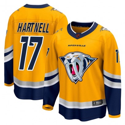 Youth Breakaway Nashville Predators Scott Hartnell Fanatics Branded Special Edition 2.0 Jersey - Yellow
