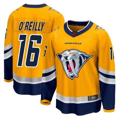 Youth Breakaway Nashville Predators Cal O'Reilly Fanatics Branded Special Edition 2.0 Jersey - Yellow