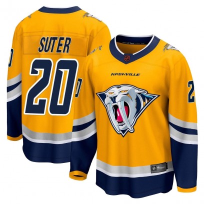 Youth Breakaway Nashville Predators Ryan Suter Fanatics Branded Special Edition 2.0 Jersey - Yellow