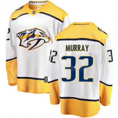 Youth Breakaway Nashville Predators Matt Murray Fanatics Branded Away Jersey - White