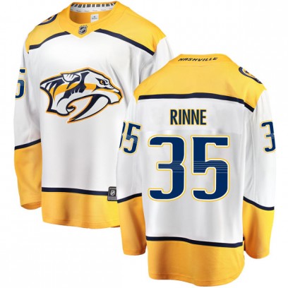 Youth Breakaway Nashville Predators Pekka Rinne Fanatics Branded Away Jersey - White