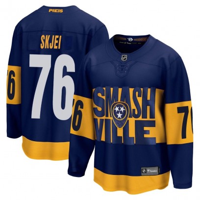Youth Breakaway Nashville Predators Brady Skjei Fanatics Branded 2022 Stadium Series Jersey - Navy