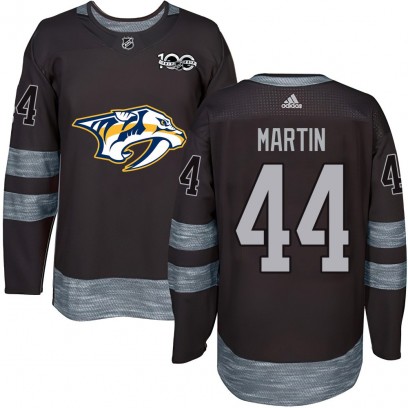 Youth Authentic Nashville Predators Brady Martin 1917-2017 100th Anniversary Jersey - Black