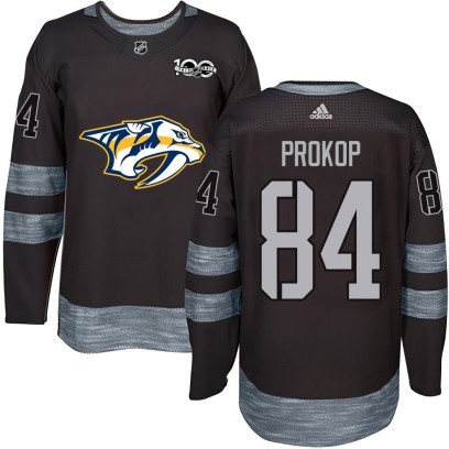 Youth Authentic Nashville Predators Luke Prokop 1917-2017 100th Anniversary Jersey - Black