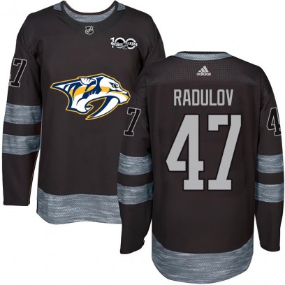 Youth Authentic Nashville Predators Alexander Radulov 1917-2017 100th Anniversary Jersey - Black