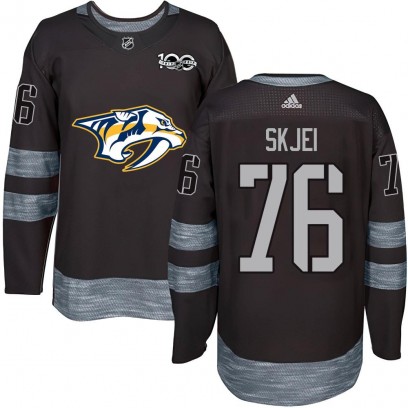 Youth Authentic Nashville Predators Brady Skjei 1917-2017 100th Anniversary Jersey - Black