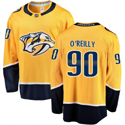 Men's Breakaway Nashville Predators Ryan O'Reilly Fanatics Branded Home Jersey - Gold