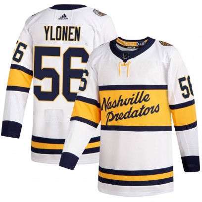 Youth Authentic Nashville Predators Jesse Ylonen Adidas 2020 Winter Classic Player Jersey - White