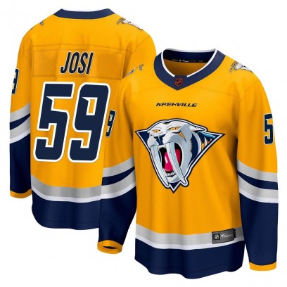 Men's Breakaway Nashville Predators Roman Josi Fanatics Branded Special Edition 2.0 Jersey - Yellow