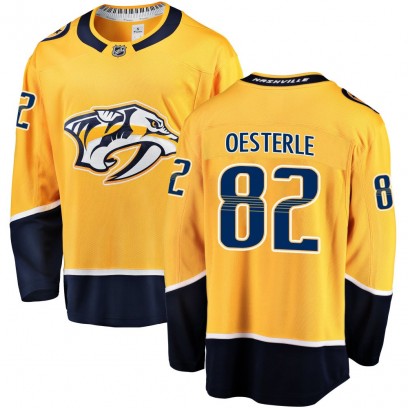 Youth Breakaway Nashville Predators Jordan Oesterle Fanatics Branded Home Jersey - Gold