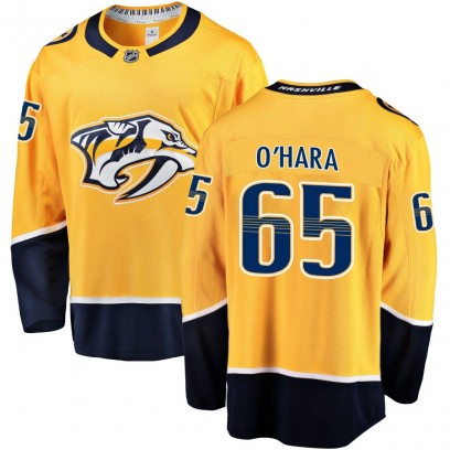 Youth Breakaway Nashville Predators Cole O'Hara Fanatics Branded Home Jersey - Gold