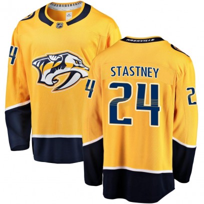Youth Breakaway Nashville Predators Spencer Stastney Fanatics Branded Home Jersey - Gold