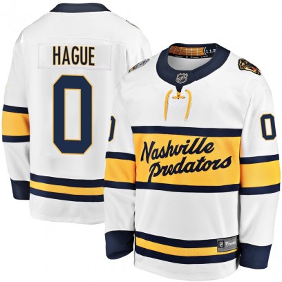 Youth Breakaway Nashville Predators Nicolas Hague Fanatics Branded 2020 Winter Classic Player Jersey - White