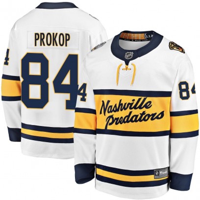 Youth Breakaway Nashville Predators Luke Prokop Fanatics Branded 2020 Winter Classic Player Jersey - White